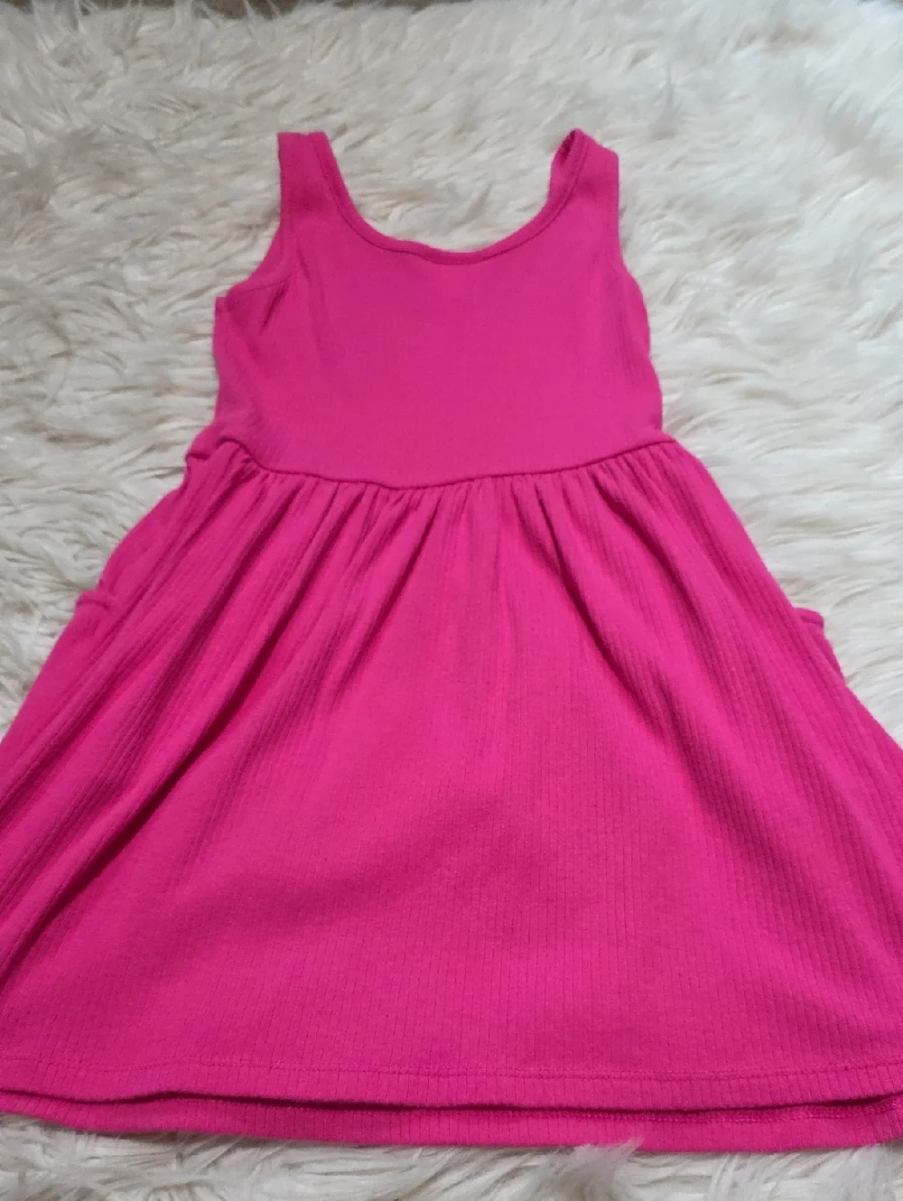 (2) Cat & Jack Tank Dresses- XS Or 4/5